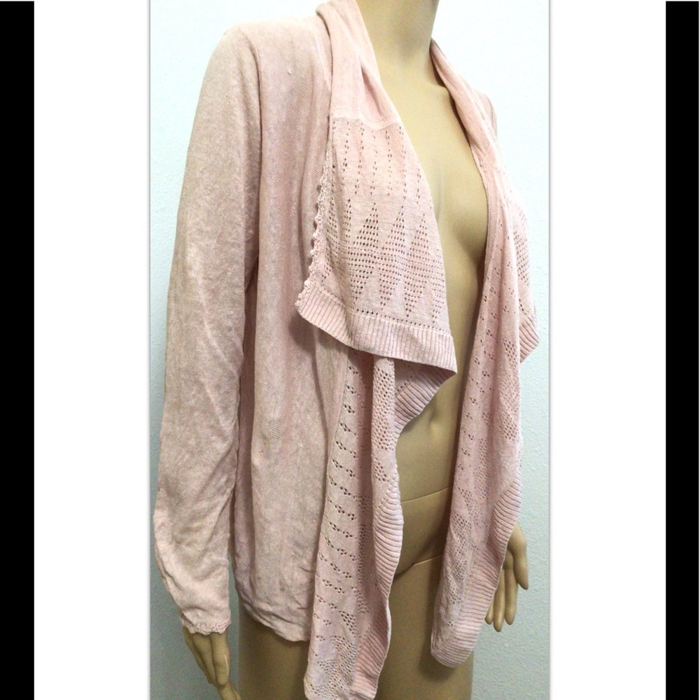 Karen Kane knit lightweight cardigan sweater Sz M